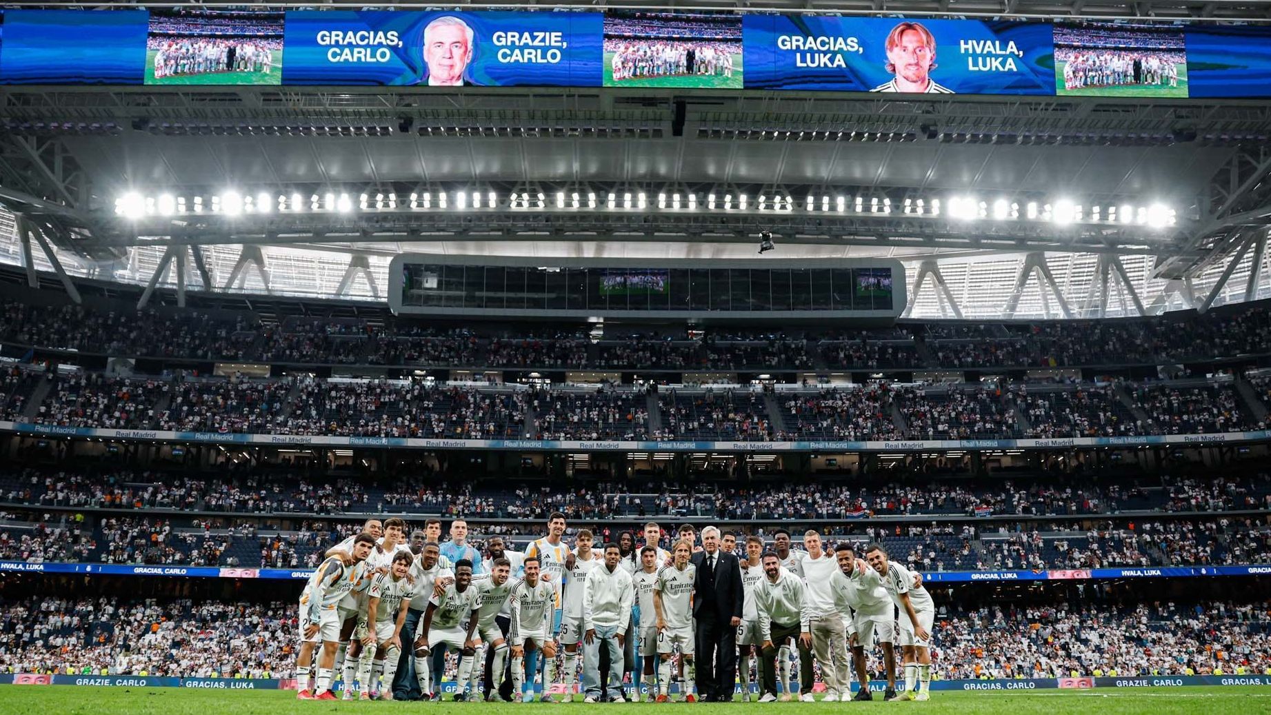 Real Madrid vence em despedida de Bernabéu a Ancelotti e Modric | CNN Brasil