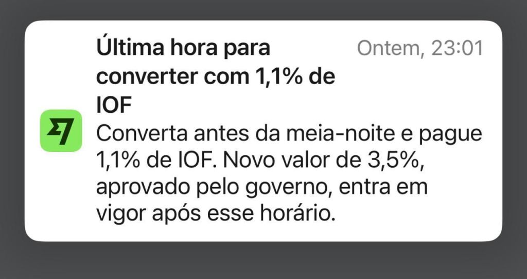 Com alta do IOF, apps de bancos e corretoras alertam clientes às pressas