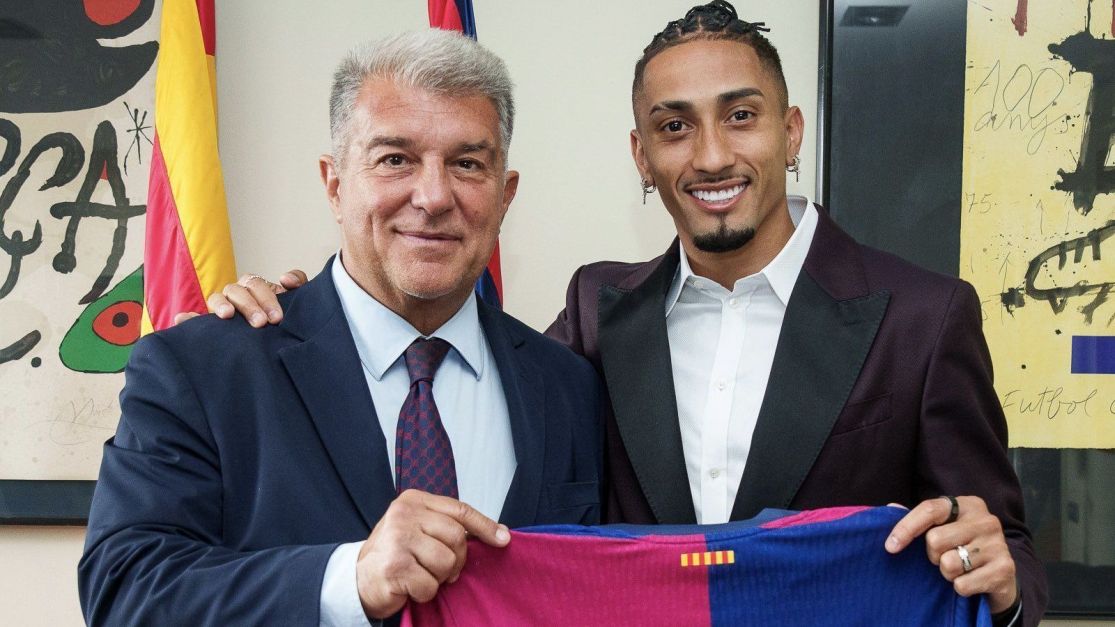 Barcelona anuncia renovação de contrato com Raphinha; veja detalhes | CNN Brasil