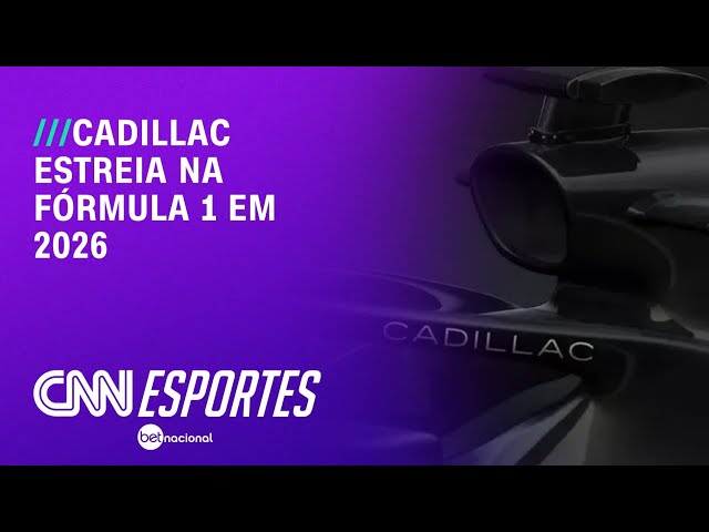 Fórmula 1 confirma Cadillac para o grid de 2026 | CNN PRIME TIME