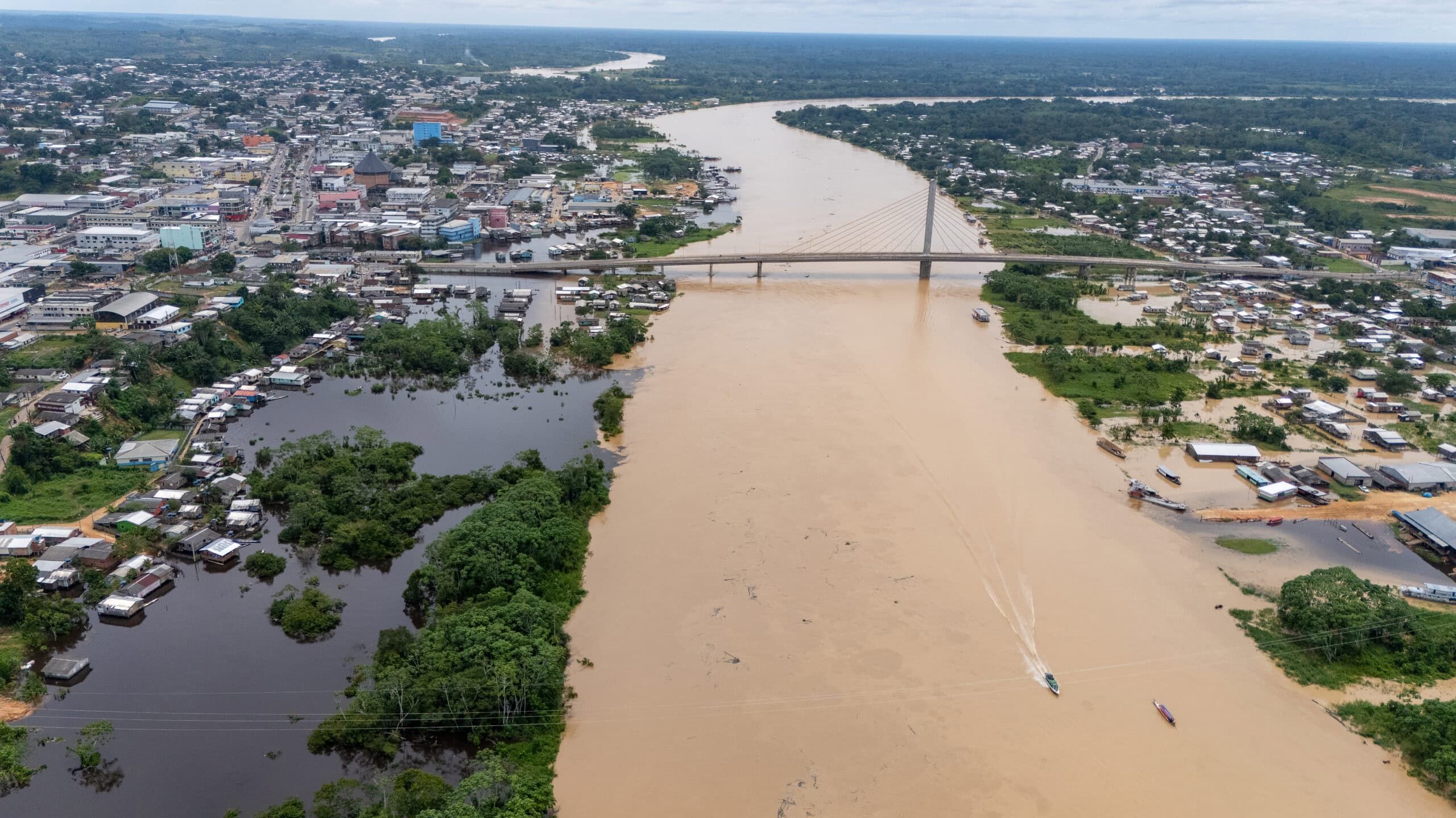 Inundação de rio no Amazonas é resultado de atividade humana, diz estudo | CNN Brasil