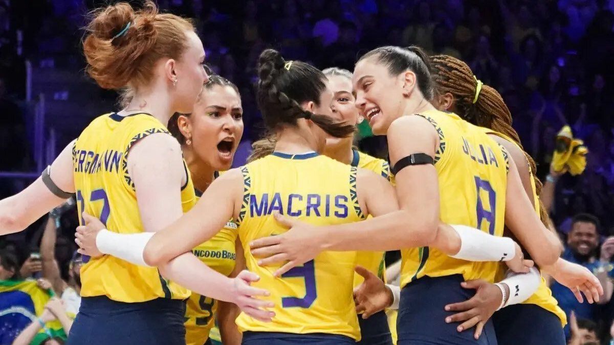 Brasil amassa os Estados Unidos e segue 100% na Liga das Nações Feminina | CNN Brasil