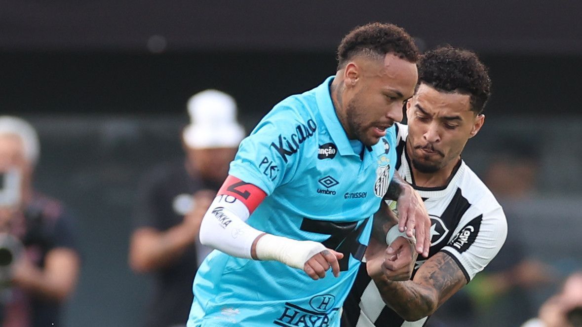 Neymar é expulso, Santos perde para Botafogo e segue no Z4 do Brasileirão